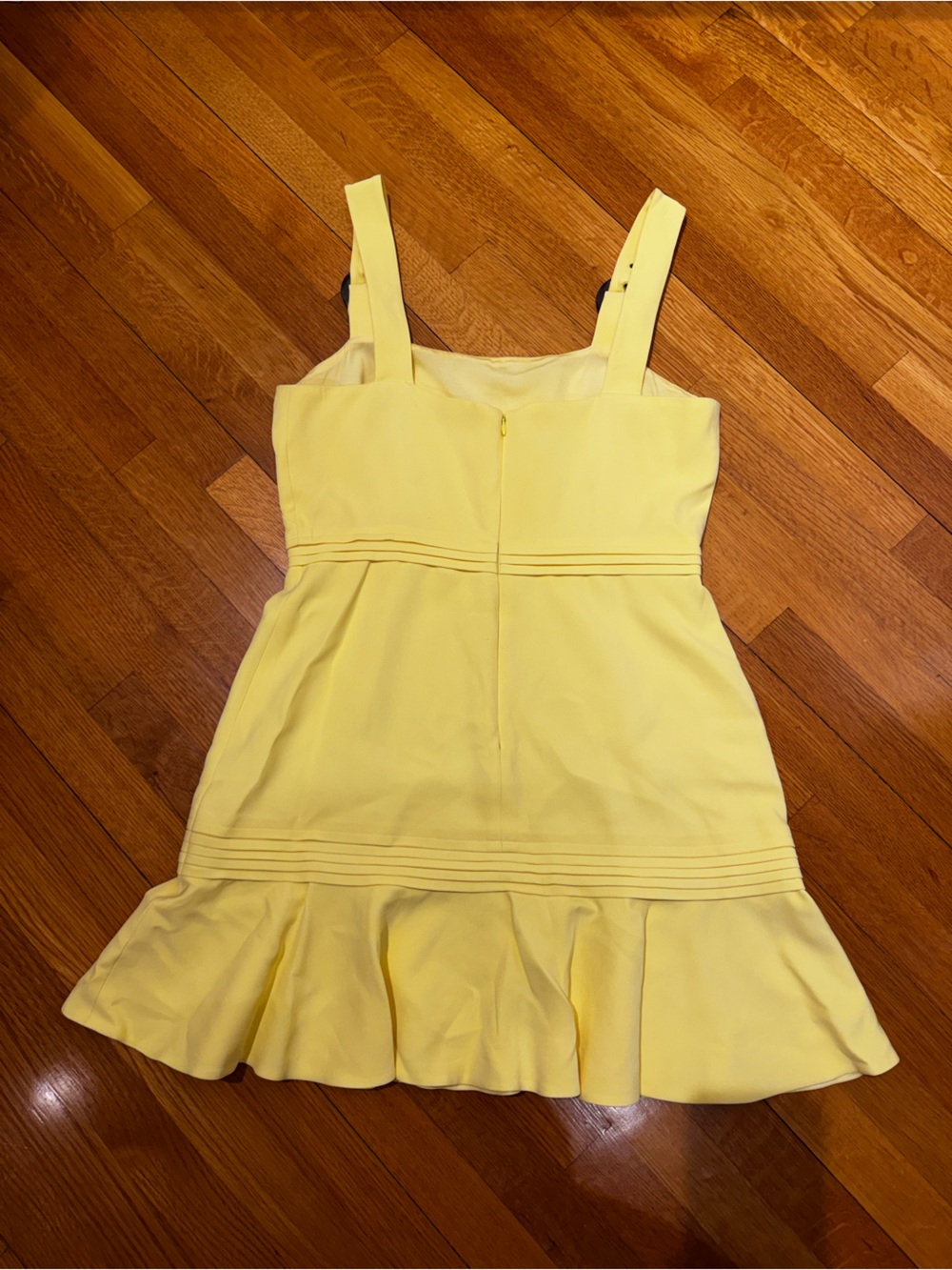 Sunny Yellow Strappy Flounce Dress - Johnathan Simkhai size 12